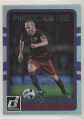 Andres Iniesta [Holographic] Soccer Cards 2016 Panini Donruss Production Line Prices