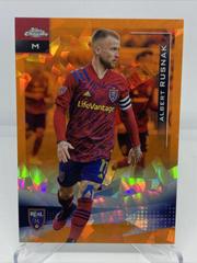 Albert Rusnak [Orange] #92 Soccer Cards 2021 Topps Chrome MLS Sapphire Prices