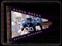 Ahman Green [Purple] #87 Football Cards 1998 Playoff Contenders Pennants Prices