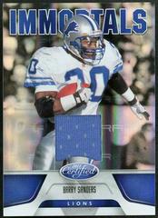 Barry Sanders [Jersey] Football Cards 2011 Panini Certified Prices