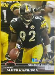 James Harrison [1st Day Issue] #87 Football Cards 2008 Stadium Club Prices