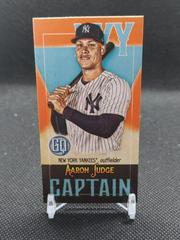 Aaron Judge #CM-AJ Baseball Cards 2021 Topps Gypsy Queen Captains Minis Prices