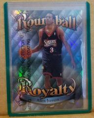 Allen Iverson [Refractor] Basketball Cards 1998 Topps Roundball Royalty Prices