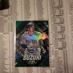 Seiya Suzuki [Green] #74 Baseball Cards 2022 Topps Fire Prices