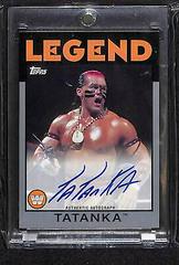 Tatanka [Silver] Wrestling Cards 2016 Topps WWE Heritage Autographs Prices