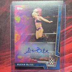 Alexa Bliss [Blue Autograph] #1 Wrestling Cards 2018 Topps WWE Women's Division Prices