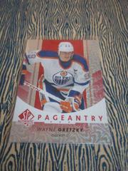 Wayne Gretzky [Red] #P-60 Hockey Cards 2022 SP Authentic Pageantry Prices