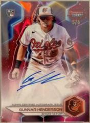 Gunnar Henderson [Red Lava] #B23-GH Baseball Cards 2023 Bowman's Best of Autographs Prices