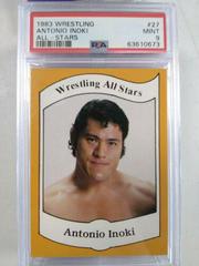 Antonio Inoki #27 Wrestling Cards 1983 Wrestling All Stars Prices