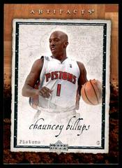 Chauncey Billups Basketball Cards 2007 Upper Deck Artifacts Prices