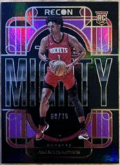 Amen Thompson [Purple] #9 Basketball Cards 2023 Panini Recon The Mighty Prices