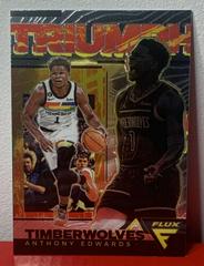 Anthony Edwards #12 Basketball Cards 2022 Panini Flux Triumph Prices