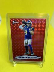 Matthew Stafford [Red] #PAC-6 Football Cards 2022 Panini Zenith 1992 Pacific Prices
