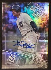 Miguel Cabrera [Autograph] #21GH-13 Baseball Cards 2022 Topps 2021’s Greatest Hits Prices