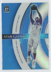Zion Williamson [Blue] #4 Basketball Cards 2021 Panini Donruss Optic Star Gazing Prices
