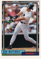 Don Mattingly Baseball Cards 1992 Topps Prices