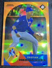 Cristian Hernandez [Orange] Baseball Cards 2022 Bowman Chrome Ascensions Prices