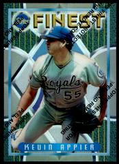 Kevin Appier [Refractor] Baseball Cards 1995 Finest Prices