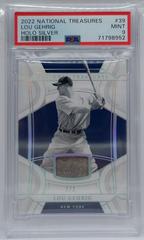 Lou Gehrig [Holo Silver] #39 Baseball Cards 2022 Panini National Treasures Prices