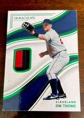 Jim Thome [Green] #102 Baseball Cards 2023 Panini Immaculate Prices