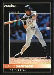 Benito Santiago #2 Baseball Cards 1992 Pinnacle Prices