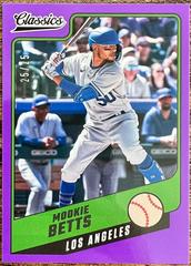 Mookie Betts [Purple] #25 Baseball Cards 2022 Panini Chronicles Classics Prices