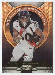 Phillip Lindsay Football Cards 2019 Panini Certified Seal of Approval Prices