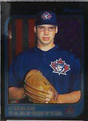 Chris Carpenter [Error Card # 159] #158 Baseball Cards 1997 Bowman Prices