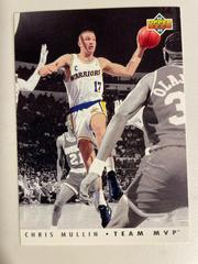 Chris Mullin #TM10 Basketball Cards 1992 Upper Deck Team MVP's Prices
