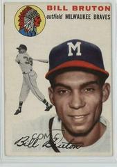 Bill Bruton Baseball Cards 1954 Topps Prices