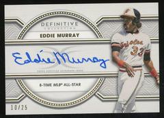 Eddie Murray Baseball Cards 2022 Topps Definitive Legendary Autograph Collection Prices