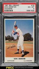 Don Demeter #16 Baseball Cards 1961 Bell Brand Dodgers Prices