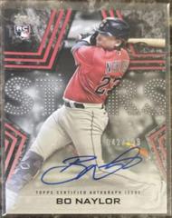Bo Naylor [Black] Baseball Cards 2023 Topps Series 2 Stars Autographs Prices