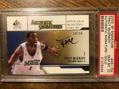 Tracy McGrady [Gold] #AS-TM Basketball Cards 2003 SP Signature Authentic Signature Prices