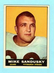 Mike Sandusky #109 Football Cards 1961 Topps Prices