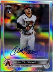 Alek Thomas Baseball Cards 2022 Topps Chrome Update Autographs Prices