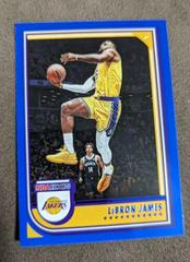 LeBron James [Blue] Basketball Cards 2022 Panini Hoops Prices