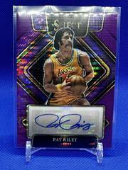 Pat Riley [Purple Pulsar] Basketball Cards 2021 Panini Select Signatures Prices