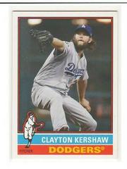 Clayton Kershaw Baseball Cards 2018 Topps Throwback Thursday Prices