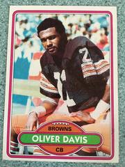Oliver Davis Football Cards 1980 Topps Prices