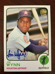 Jim Wynn Baseball Cards 2012 Topps Archives Fan Favorite Autographs Prices