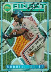 Rondell White [Refractor] #5 Baseball Cards 1995 Finest Prices