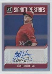Jack Flaherty Baseball Cards 2018 Panini Donruss Signature Series Prices
