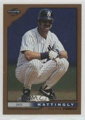 Don Mattingly [Series 1] #8 Baseball Cards 1996 Score Dugout Collection Prices