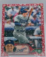 James Outman [Red] #H186 Baseball Cards 2023 Topps Holiday Prices