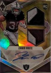 Zamir White [Prime Yellow] #RAD-ZW Football Cards 2022 Panini Phoenix RPS Rookie Auto Dual Jersey Prices