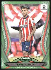 Angel Correa [Mirror Green] Soccer Cards 2020 Panini Chronicles Certified La Liga Prices