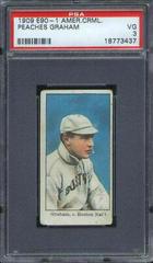 Peaches Graham Baseball Cards 1909 E90-1 American Caramel Prices
