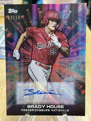 Brady House [Red] #FC-BH Baseball Cards 2023 Topps Pro Debut Future Cornerstones Autographs Prices