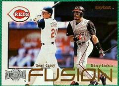 Sean Casey Baseball Cards 2000 Metal Fusion Prices